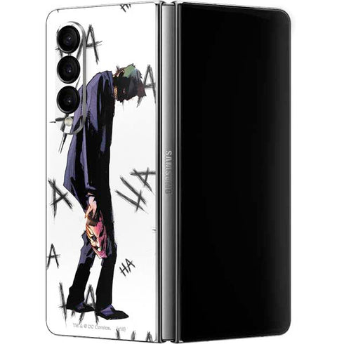 DC Comics The Joker HAHAHA Walking Galaxy Z Fold4 5G Skin